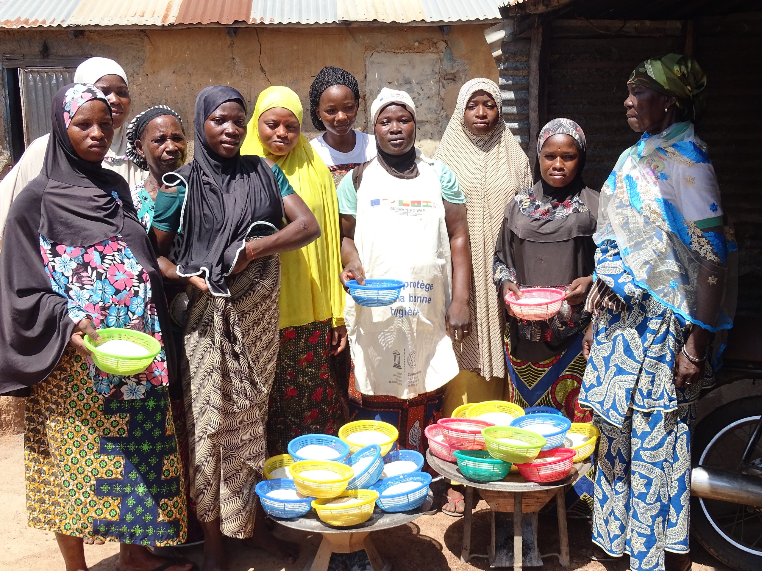 Formation en transformation de soja en fromage dans les communes riveraines du complexe WAP